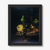 Still Life with Quinces, Medlars and a Glass by Martinus Nellius - thumbnail_1_bf_66fc1ce78213847b6f35791c